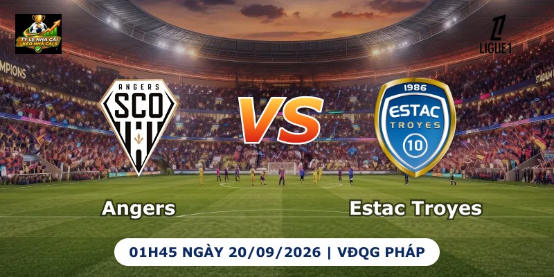 Angers vs Estac Troyes