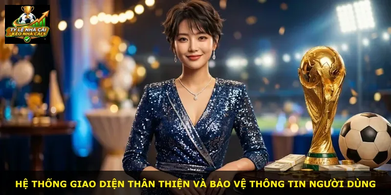 Hệ thống giao diện thân thiện và bảo vệ thông tin người dùng